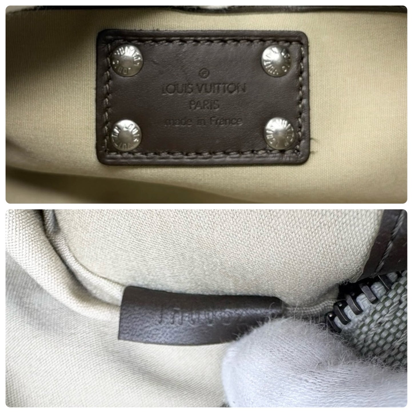 LOUIS VUITTON Vintage Conte de fees Monogram Shoulder Bag Mushroom Green 902016