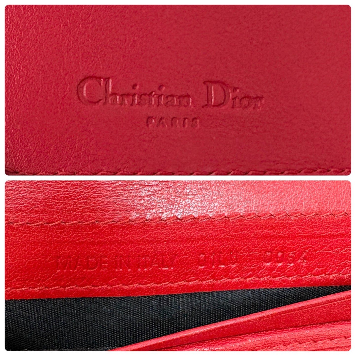 Christian Dior Vintage 2001 Logo Leopard Pony Hair Wallet Dice Charm 901815