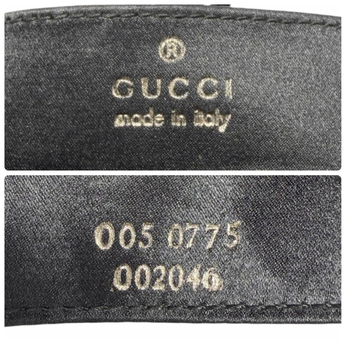 GUCCI Vintage Logo Jackie Mini Velour Shoulder Bag Handbag Black 901853