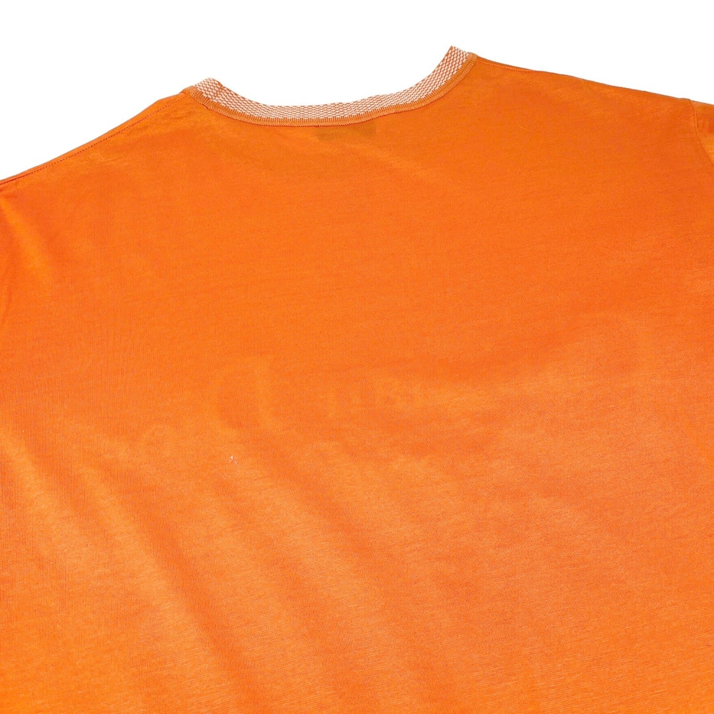 Christian Dior Sports Vintage Big Logo T-shirt #M Top Orange Cotton Rank AB