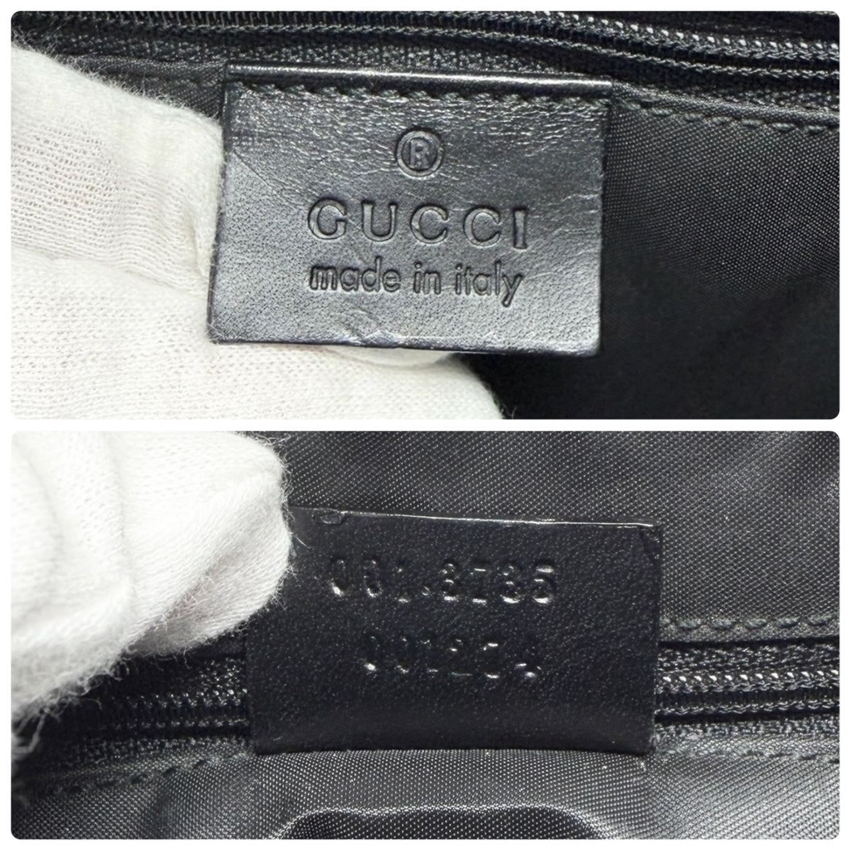 [Exclusive] GUCCI Vintage Jackie Python Hobo Bag Red Black Leather 800103