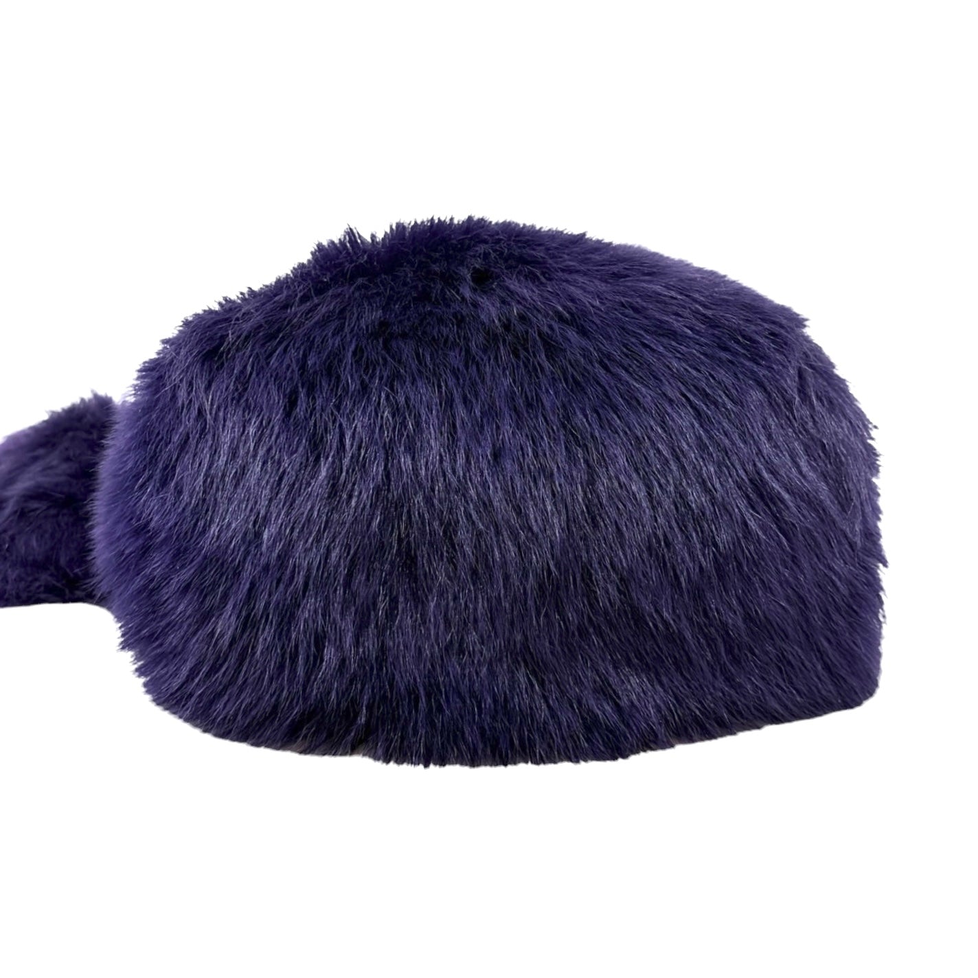 [Exclusive] miu miu Vintage Fur Charm Bag Pouch Set Purple Gold Logo 800300