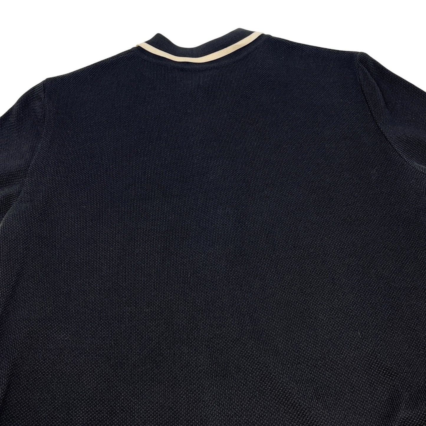 CHANEL Vintage 96C CC Mark Logo Polo Dress #38 One-piece Button Up Black Cotton