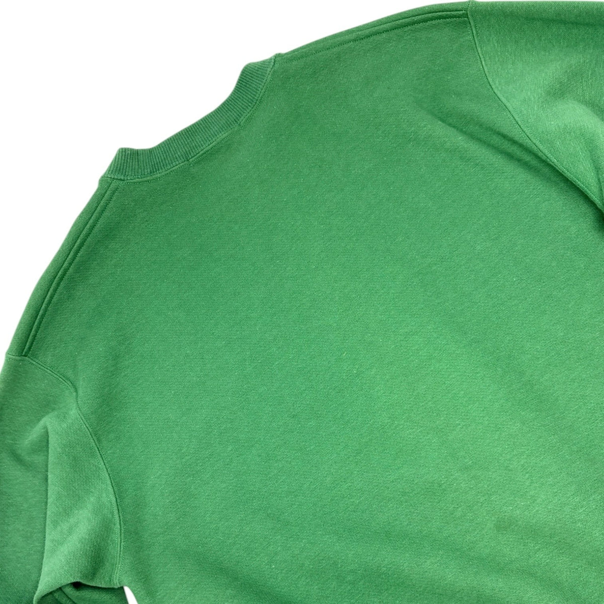 Christian Dior Sports Vintage Logo Sweatshirt Top #S Green White 902839