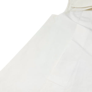 CHANEL Vintage CC Mark Logo Button Up Sleeveless Shirt Top White Gold Cotton