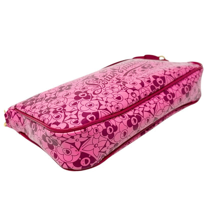 LOUIS VUITTON Vintage Takashi Murakami Cosmic Blossom Shoulder Bag Pink 902352