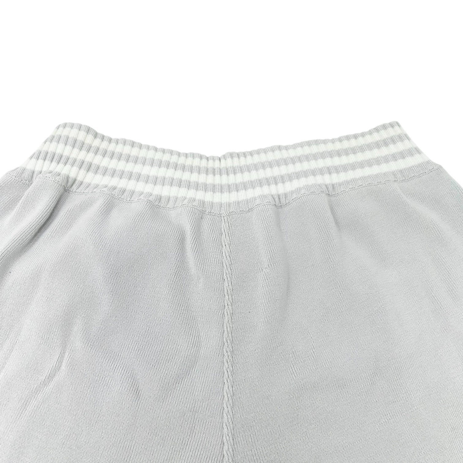 CHANEL Sport Vintage 04P CC Logo T-shirt Shorts Set Cotton Gray Short Pants