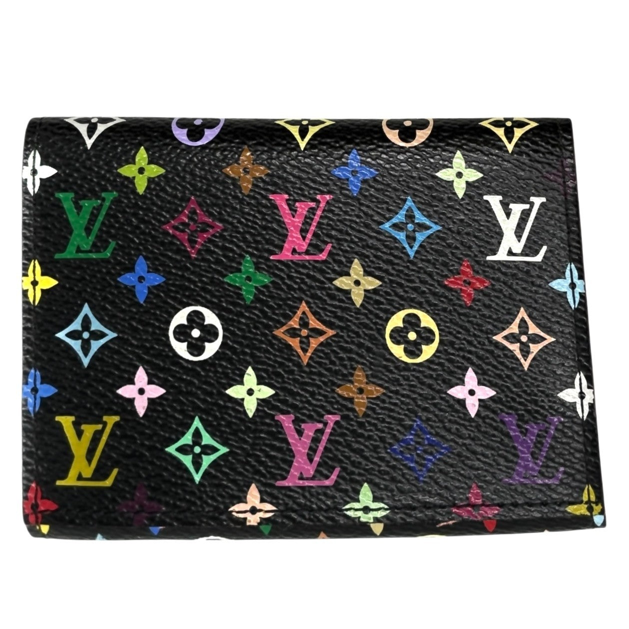 LOUIS VUITTON Vintage Monogram Multicolor Envelope Carte de Visite Case