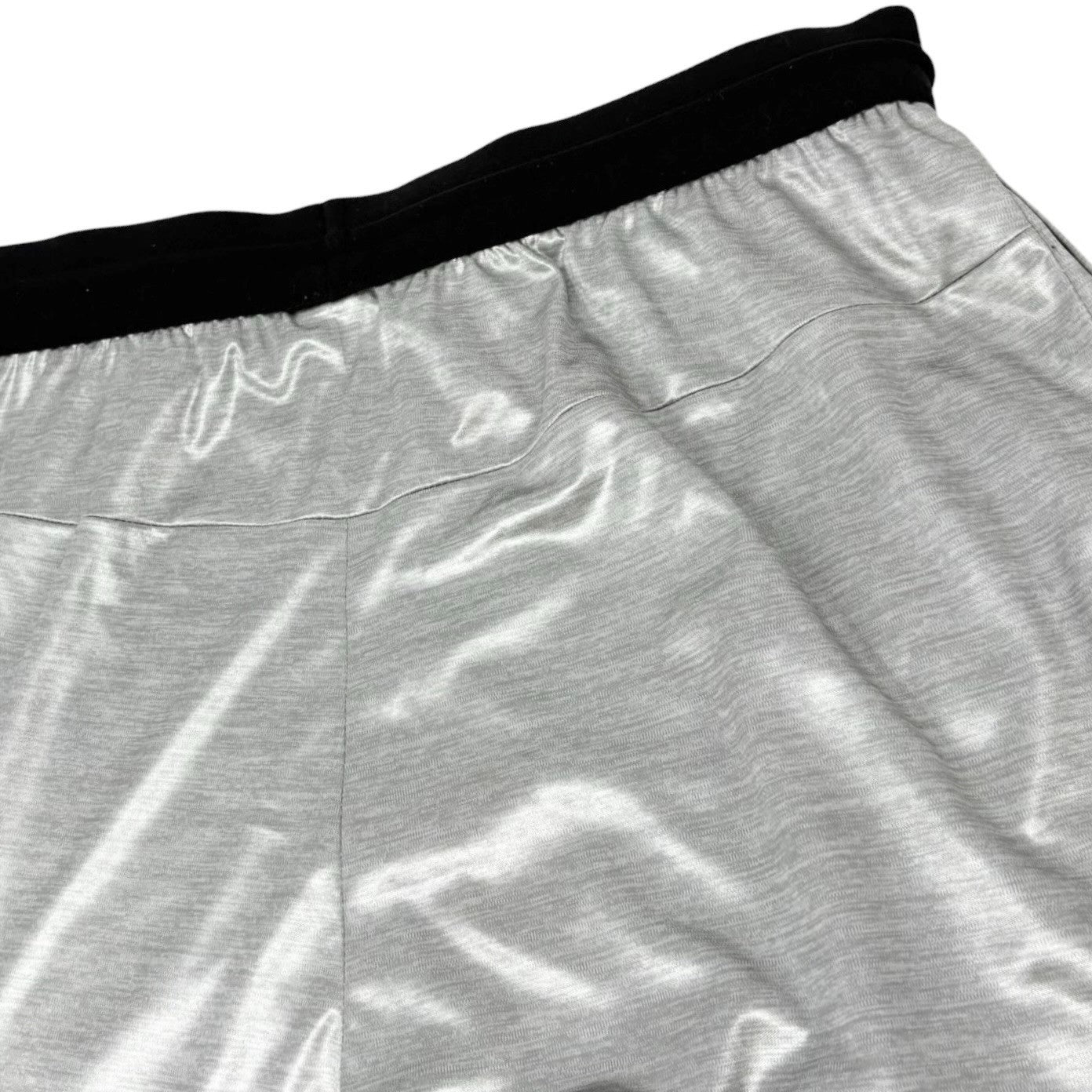 CHANEL Vintage P43484 CC Hoodie Zip Up Jacket Short Pants Set #34 Silver 901933