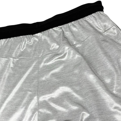 CHANEL Vintage P43484 CC Hoodie Zip Up Jacket Short Pants Set #34 Silver 901933