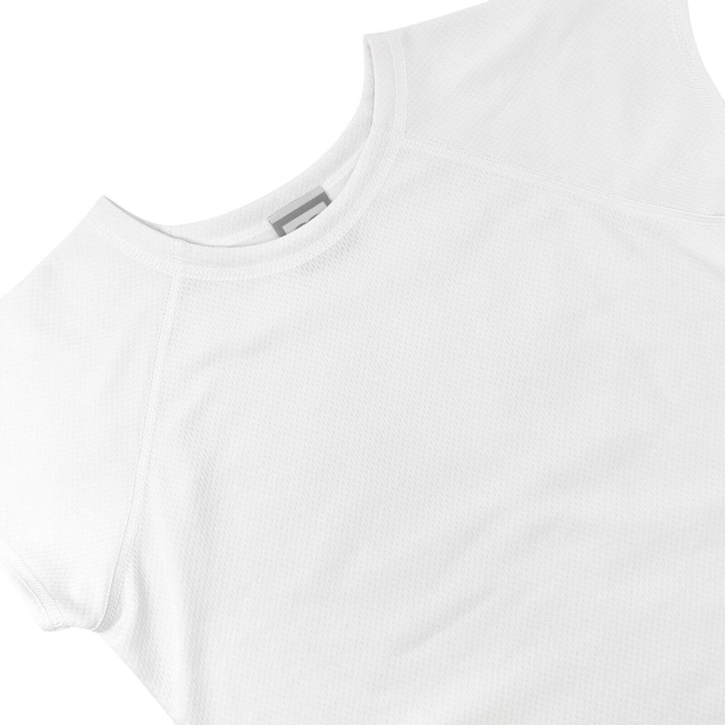CHANEL Sport Vintage 05P CC Logo Top T-shirt #38 Short Sleeve White Polyester
