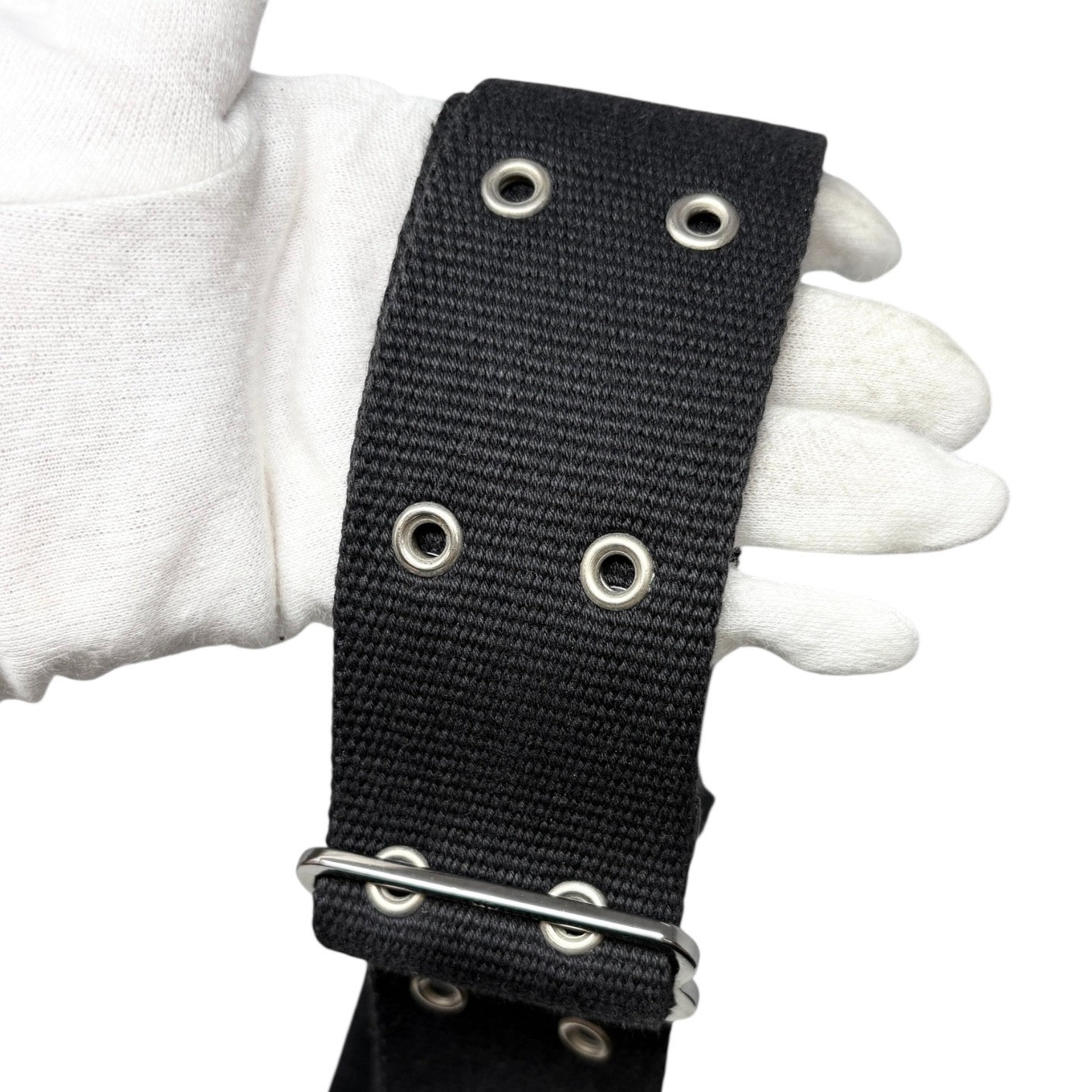 Christian Dior Vintage 2002 Trotter Monogram Street Chic 2way Bag Black Canvas