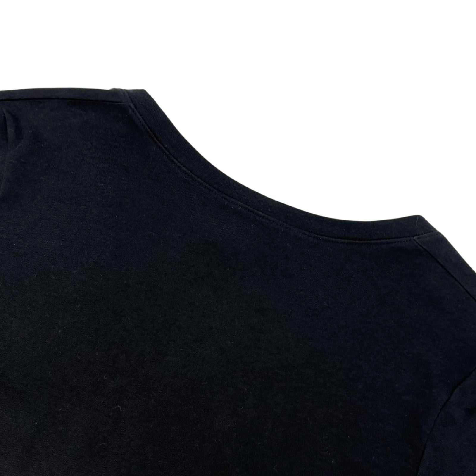 Christian Dior Vintage I Love Heart Big Logo T-shirt #38 Cotton Black White