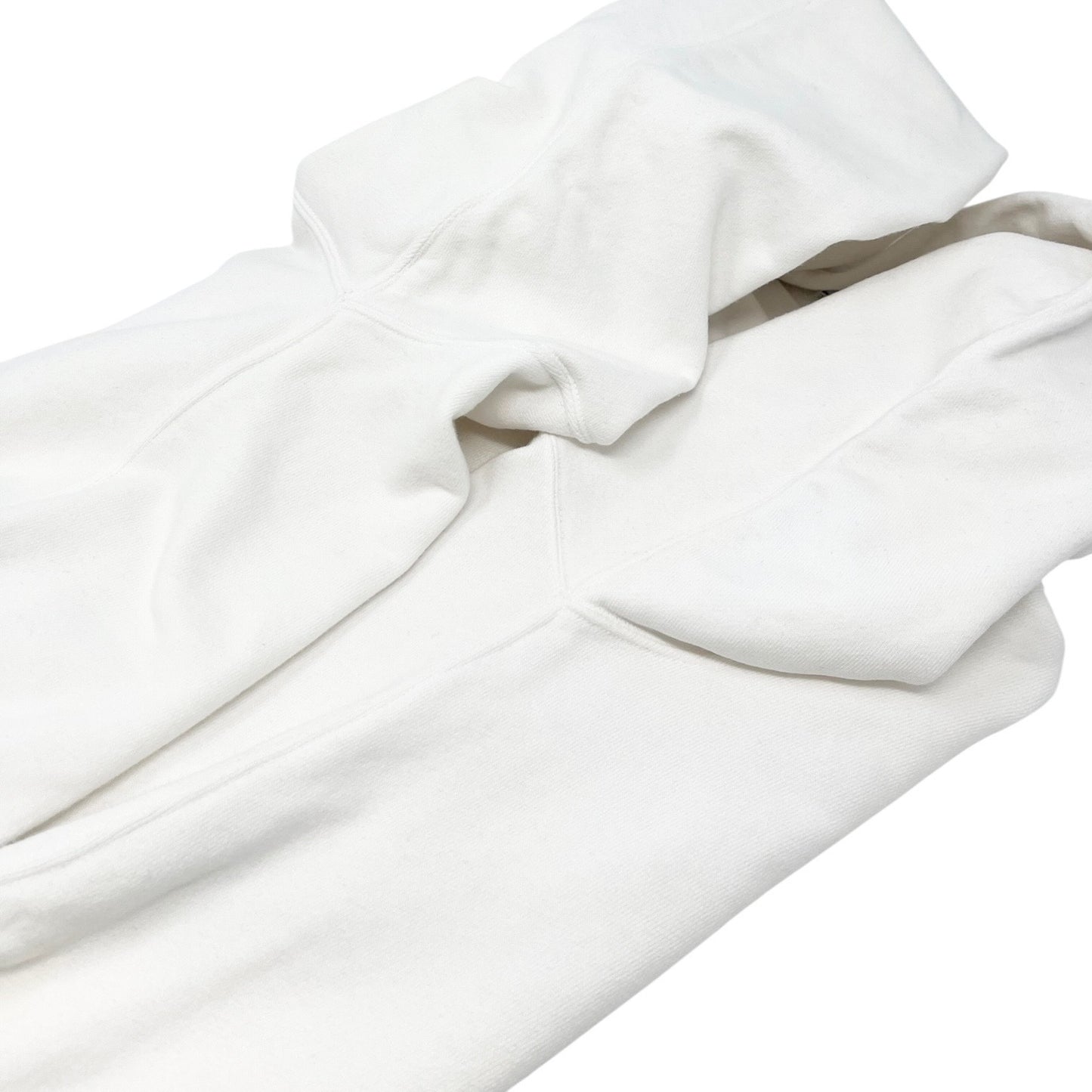 Yves Saint Laurent Vintage YSL Logo Sweatshirt Top #M White Cotton Long Sleeve