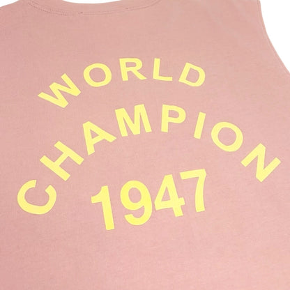 Christian Dior Vintage 2002 J'ADORE Logo Tank Top #44 Pink Sleeveless 902492