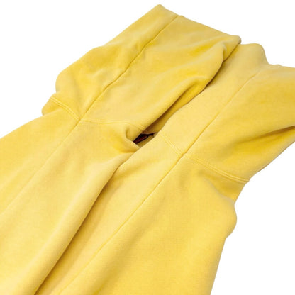 Yves Saint Laurent Vintage Love Star Embroidered Sweatshirt Yellow 901938