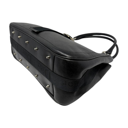 Christian Dior Vintage 2003 Hardcore Shoulder Bag Black Rhinestone 902384