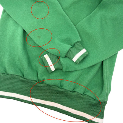 Christian Dior Sports Vintage Logo Sweatshirt Top #S Green White 902839