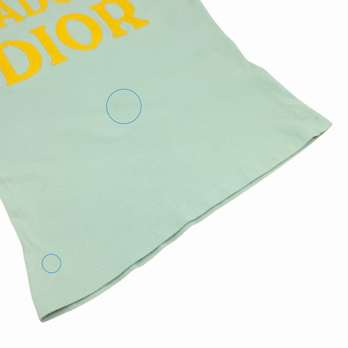 Christian Dior Vintage 2002 J'ADORE Logo Tank Top #36 Light Green Yellow 902366