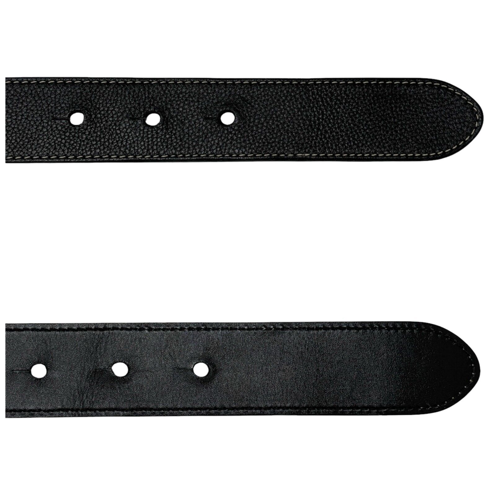 Christian Dior Vintage 2002 Saddle Waist Bag #85 Pouch Belt Black Gold Leather