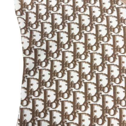 Christian Dior Vintage 2005 Trotter Monogram T-shirt #36 Ribbon Beige 902555