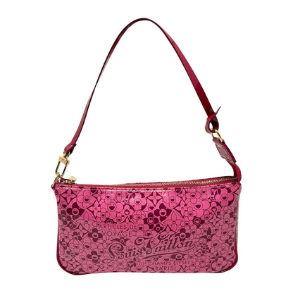 LOUIS VUITTON Vintage Takashi Murakami Cosmic Blossom Shoulder Bag Pink 902352