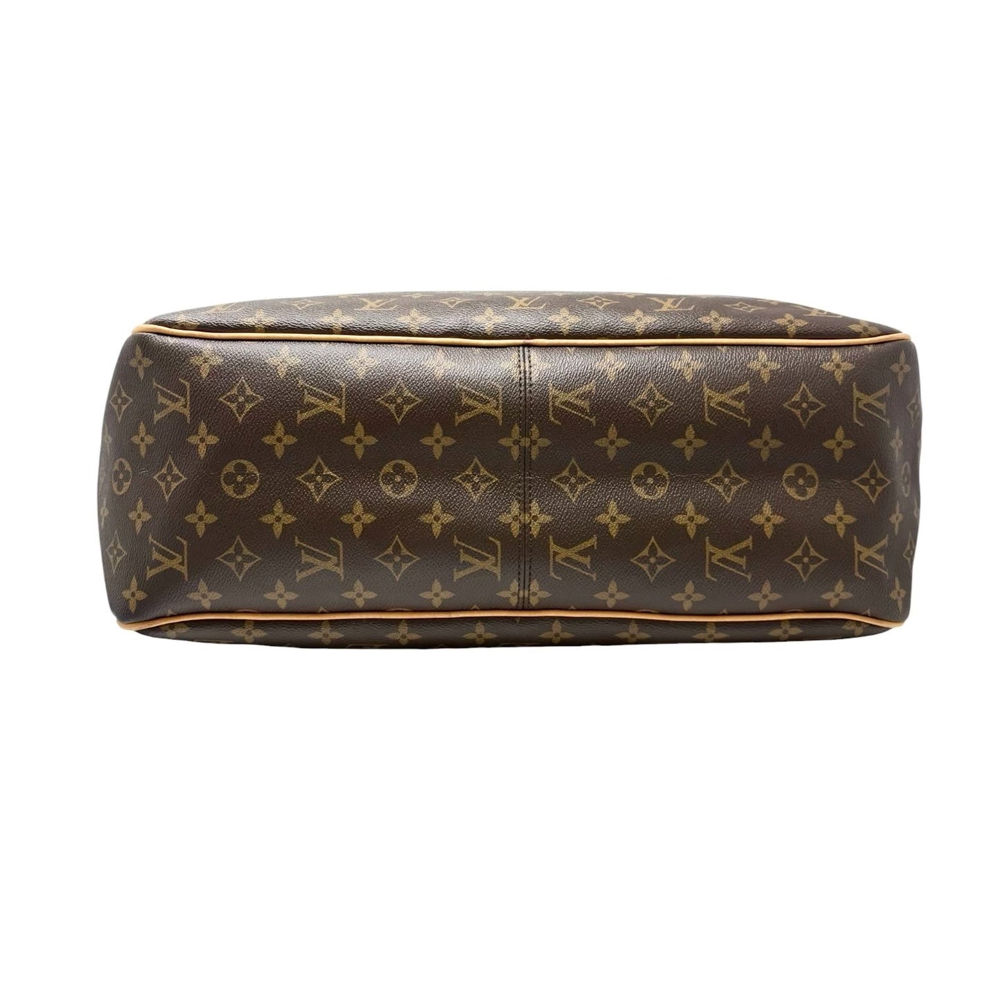 LOUIS VUITTON Vintage Delightful Monogram Hobo Bag Brown PVC Leather 902590