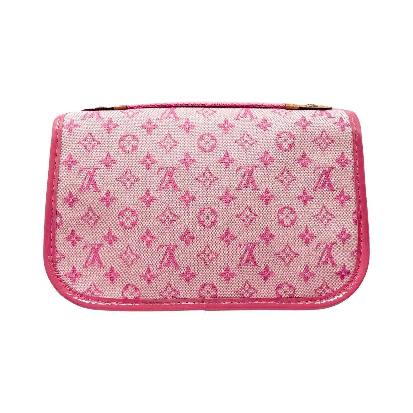 LOUIS VUITTON Vintage Monogram Trousse Mini Bag Pink Canvas Pochette 901802