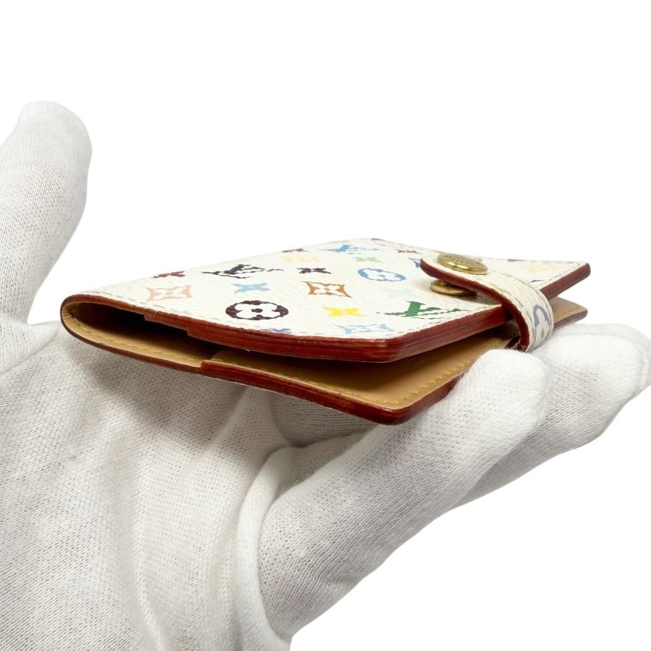 LOUIS VUITTON Vintage Monogram Multicolor Carnet de Bal Agenda Mini Blanc 902006