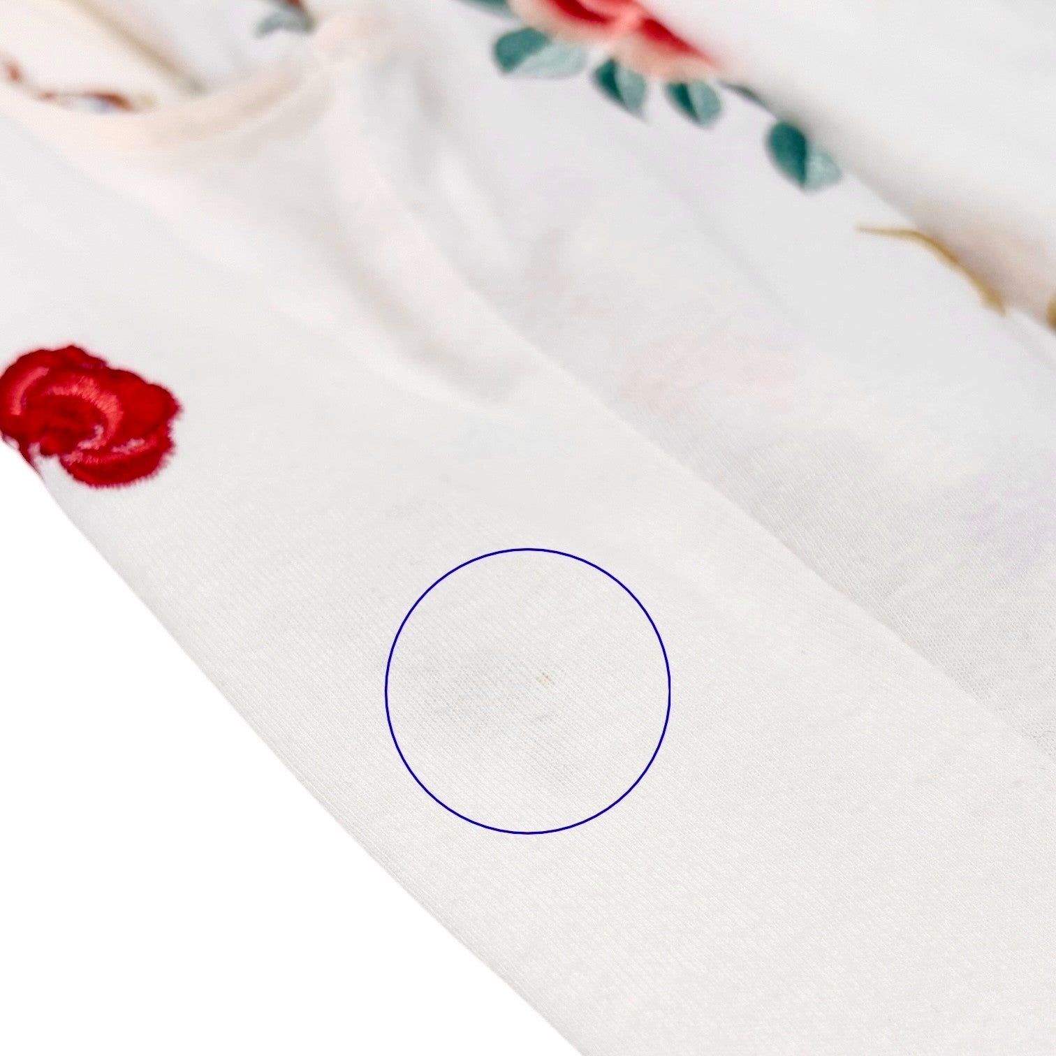 Christian Dior Vintage 2002 Goldfish Floral Embroidery Tank Top #38 White