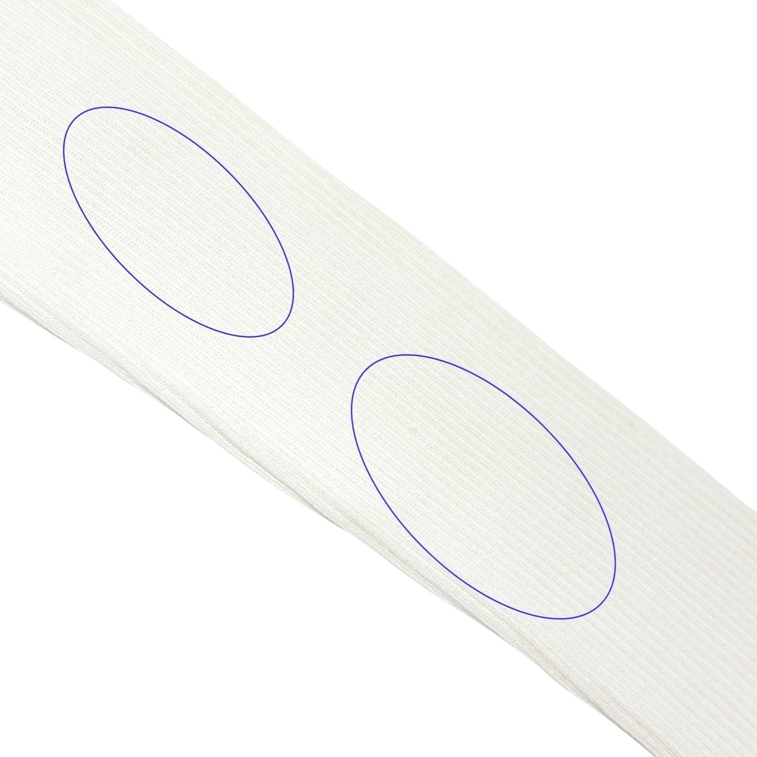 HERMES Vintage Logo Clou de Selle Button Ribbed Knit Polo Top #M White Viscose