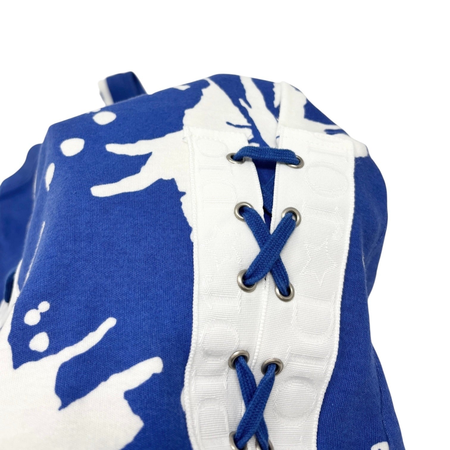 Christian Dior Vintage 2004 SURF Logo Tank Top #36 Blue White Sleeveless Cotton