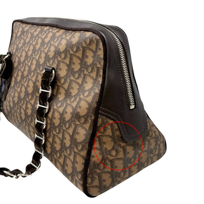 Christian Dior Vintage 2005 Trotter Monogram Romantique Shoulder Bag 902413