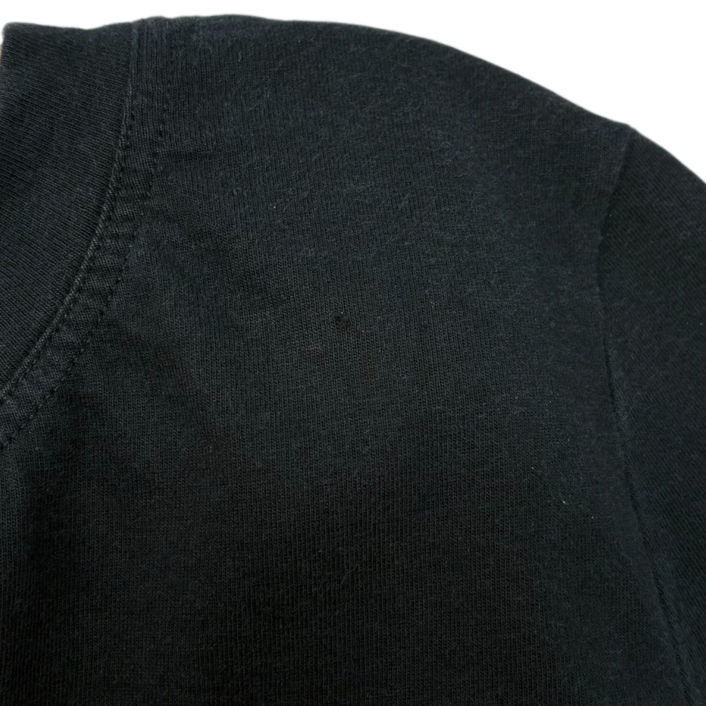 Christian Dior 2002 Vintage Addict Big Logo T-shirt Top #38 Black White Cotton