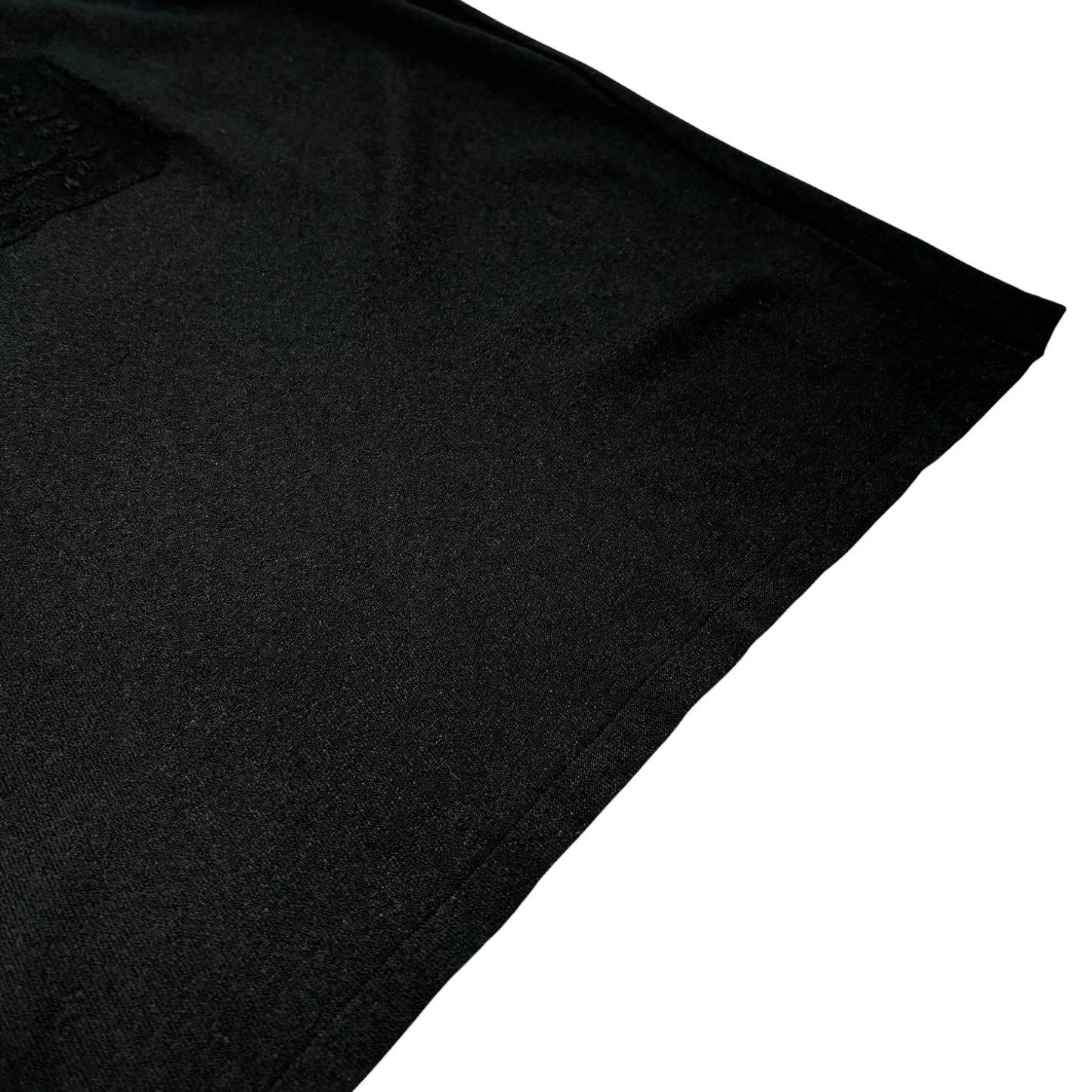 CHANEL Vintage 04C CC Logo Embroidered Knit Tank Top #42 Black 901993