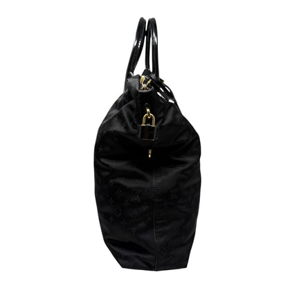LOUIS VUITTON Vintage Monogram Desire Vertical Lockit GM Tote Bag 2way Black