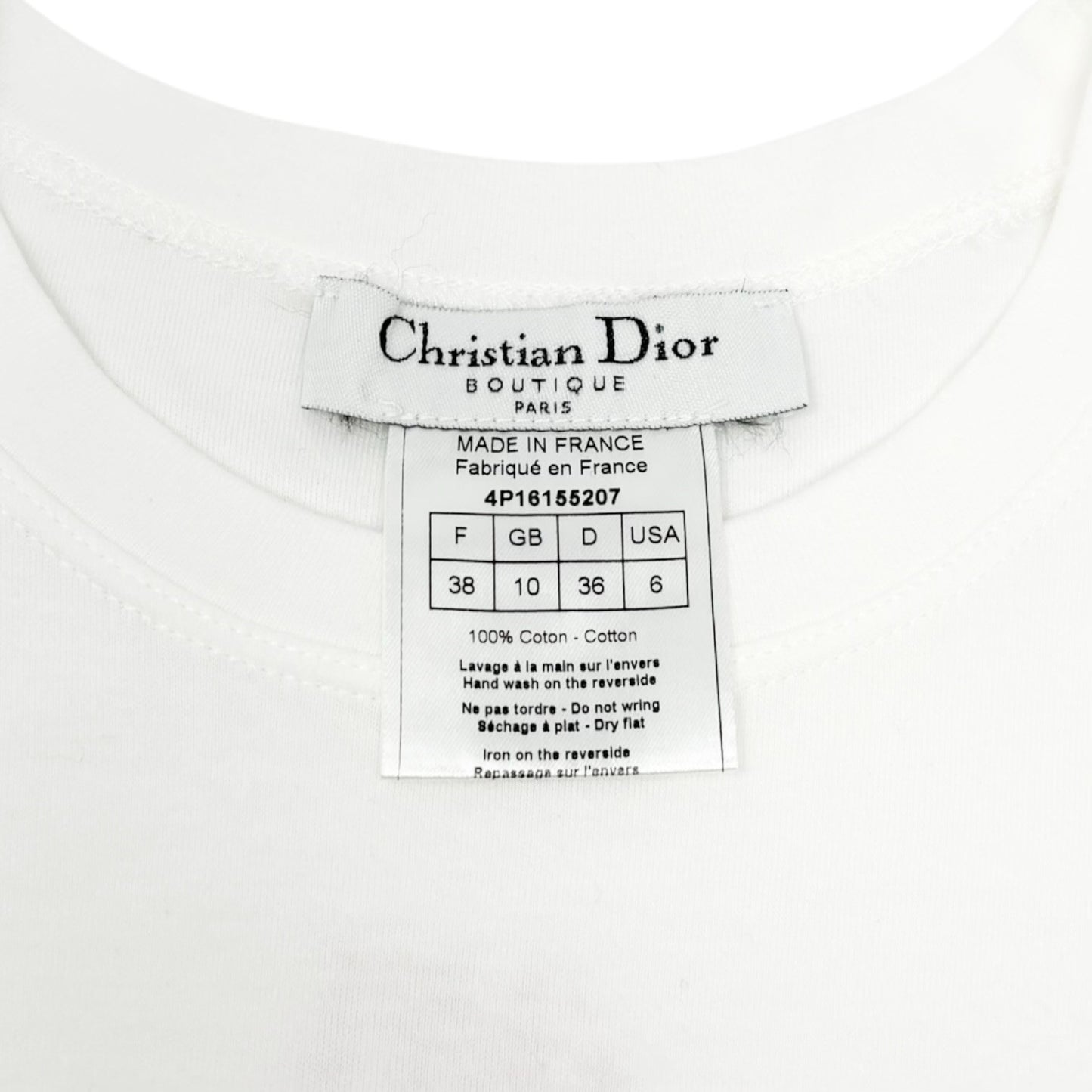 Christian Dior Vintage 2004 J'ADORE Trotter Monogram T-shirts Top #38 902024