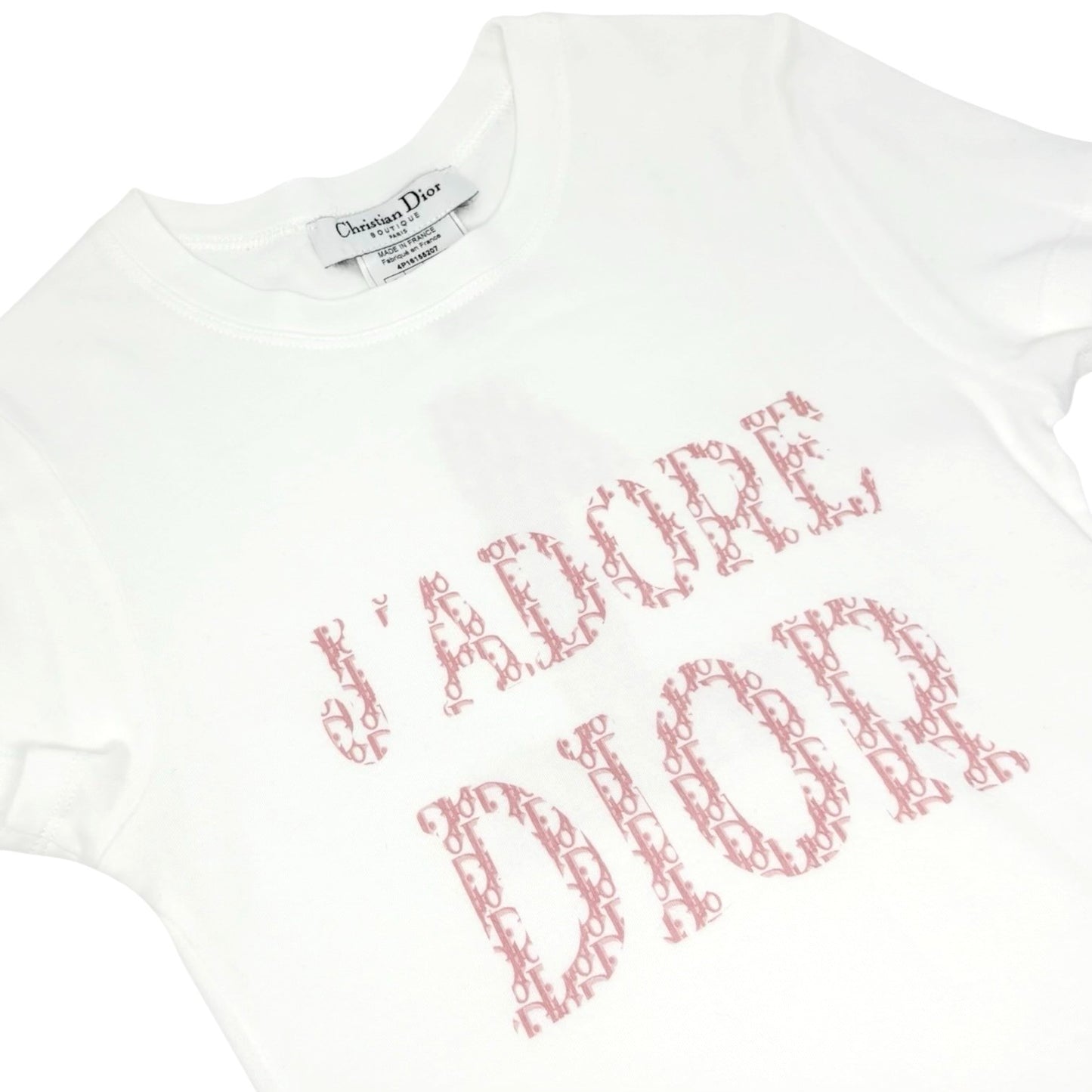 Christian Dior Vintage 2004 J'ADORE Trotter Monogram T-shirts Top #38 902024