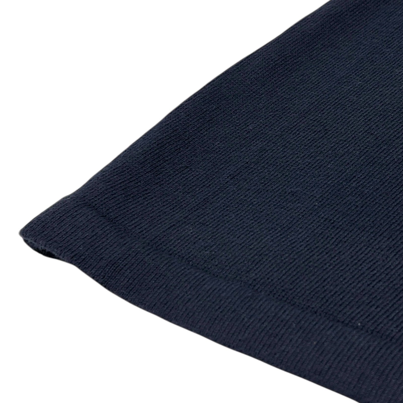 CHANEL Vintage 07P CC Mark Logo Summer Knit Top #36 Sleeveless Stitch Dark Blue