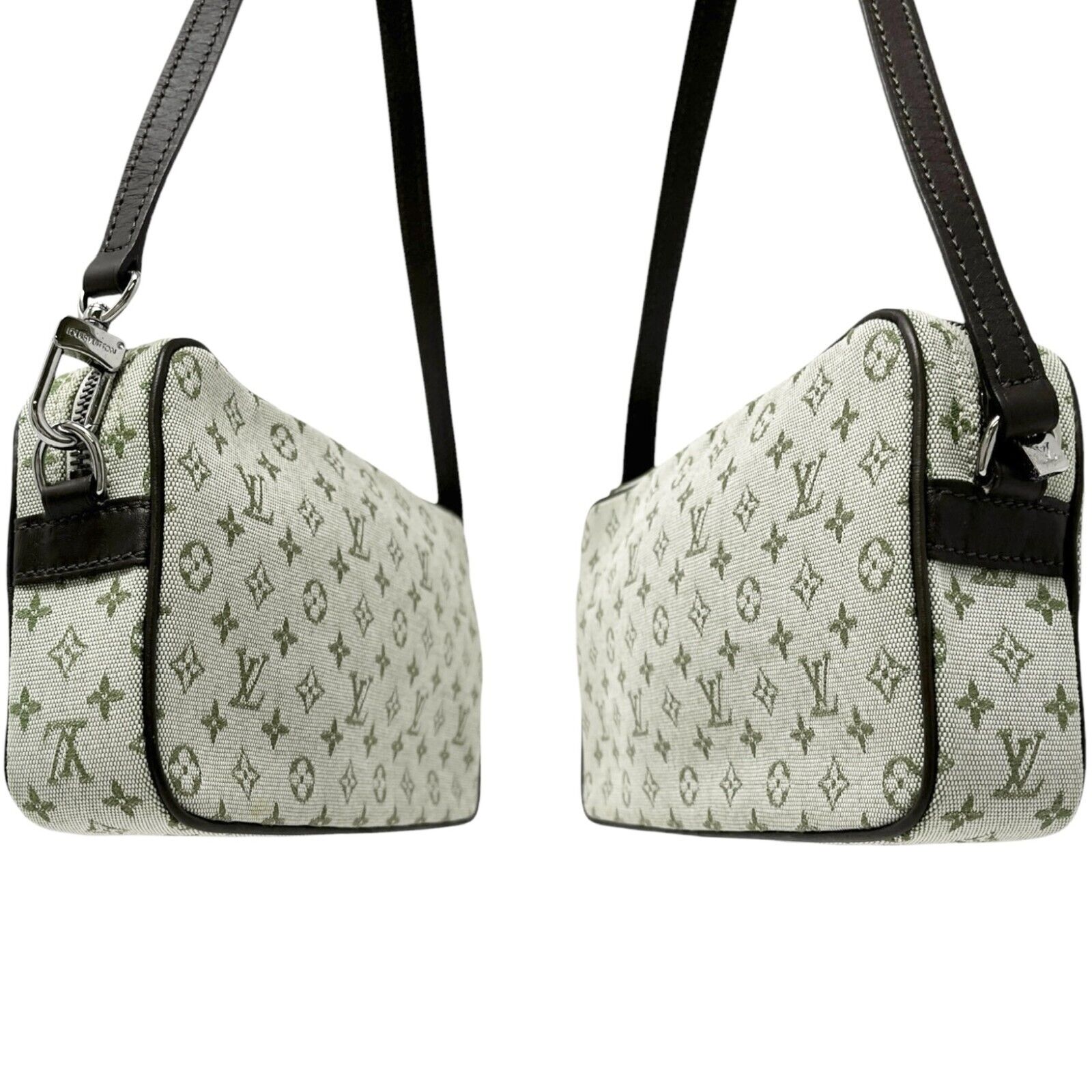 LOUIS VUITTON Vintage LV Monogram Conte de fees Pochette Shoulder Bag Green