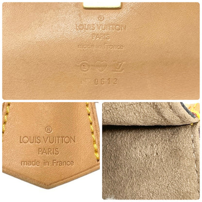 LOUIS VUITTON Vintage M92054 Eye Love Monogram Pochette Eye Miss You Bag Black