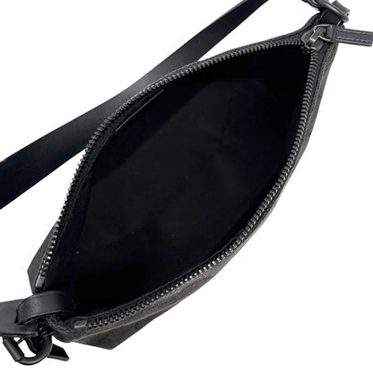 GUCCI Vintage GG Monogram Logo Canvas Mini Shoulder Bag Pochette Black 902035