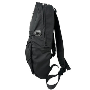 CHANEL Sport Vintage 2004 CC Mark Logo Backpack Black White Nylon Leather Zip