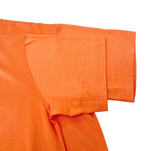 Christian Dior Sports Vintage Big Logo T-shirt #M Top Orange Cotton Rank AB