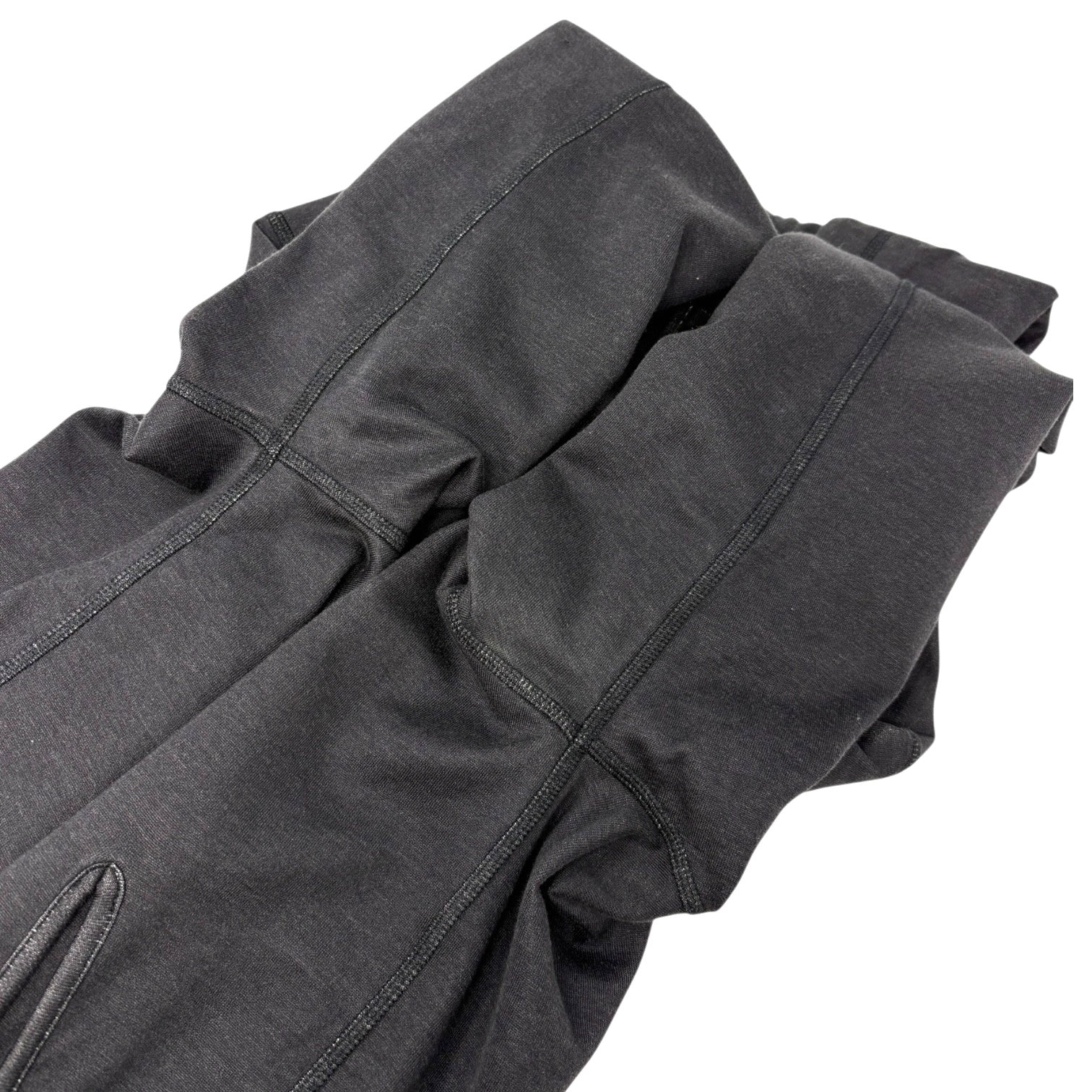 LOUIS VUITTON Vintage LV Logo Full Zip Up Hoodie Jacket Top #S Black Gray Cotton