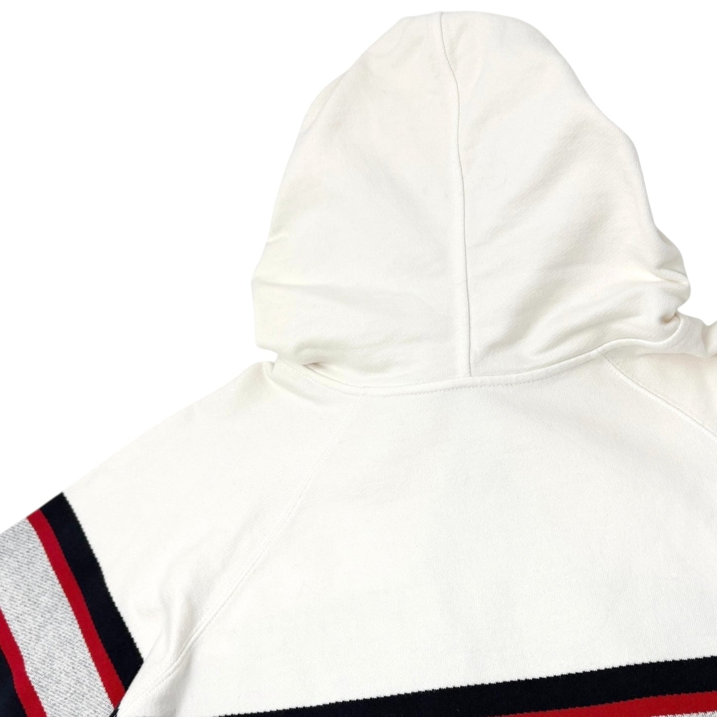 Christian Dior 21AW Big Star Logo Hoodie Sweatshirt Top #XS White Blue Red