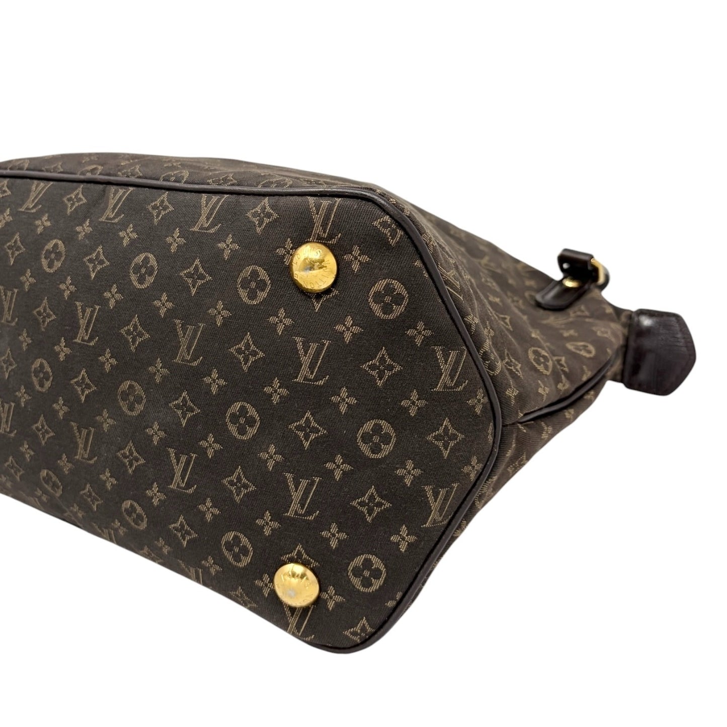 LOUIS VUITTON Vintage Monogram Idylle Ballade PM Canvas Shoulder Bag Brown Gold