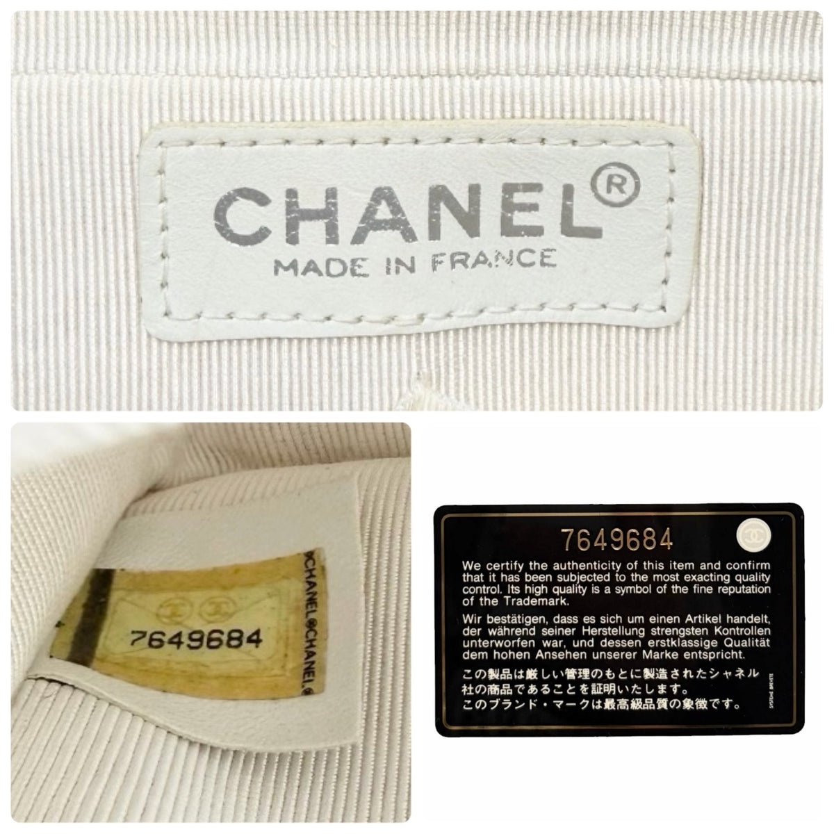 CHANEL Vintage CC Surf Turnlock Chain Flap Crossbody Bag Blue Canvas 902363