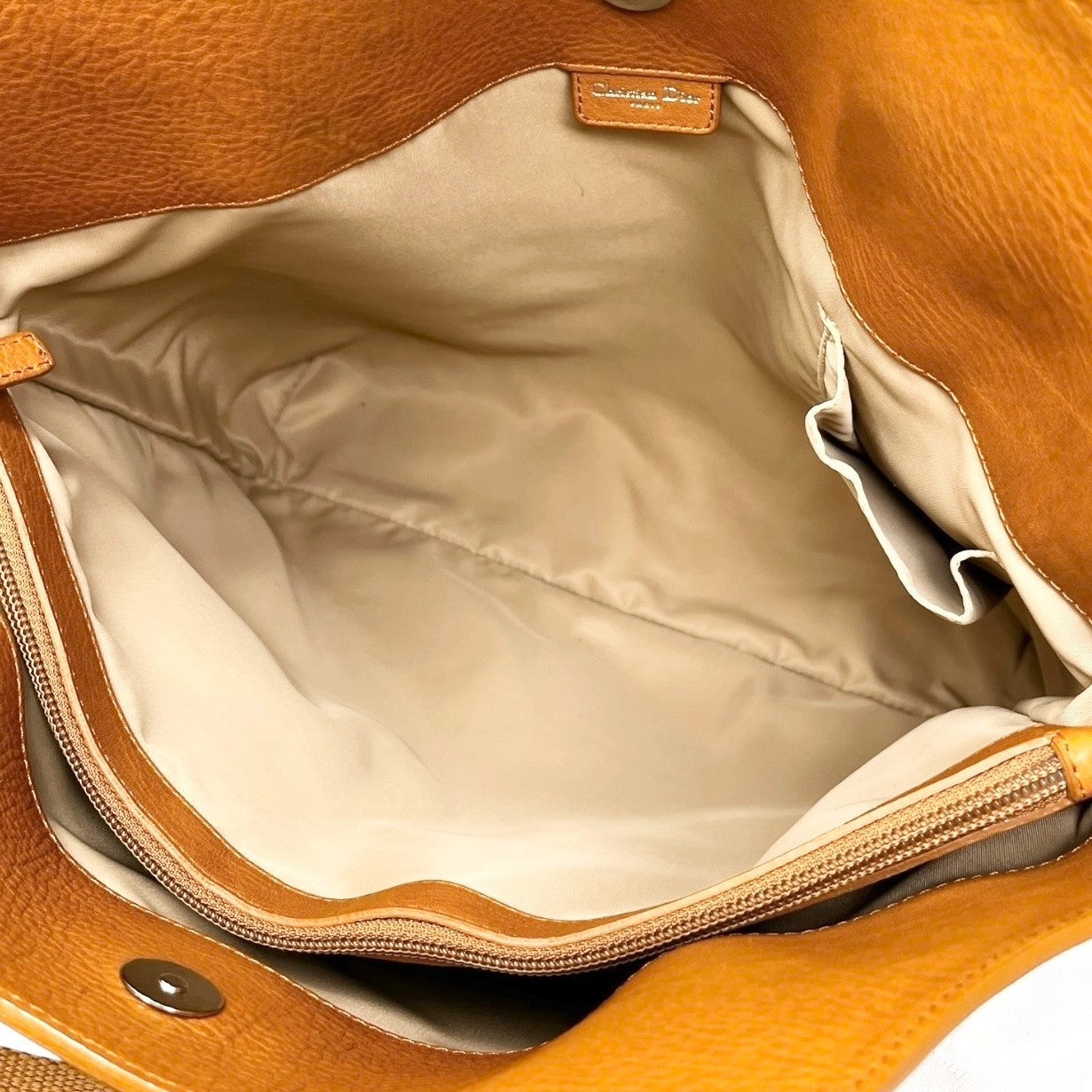 Christian Dior Vintage 2005 Trotter Monogram Street Chic Logo Tote Bag Canvas