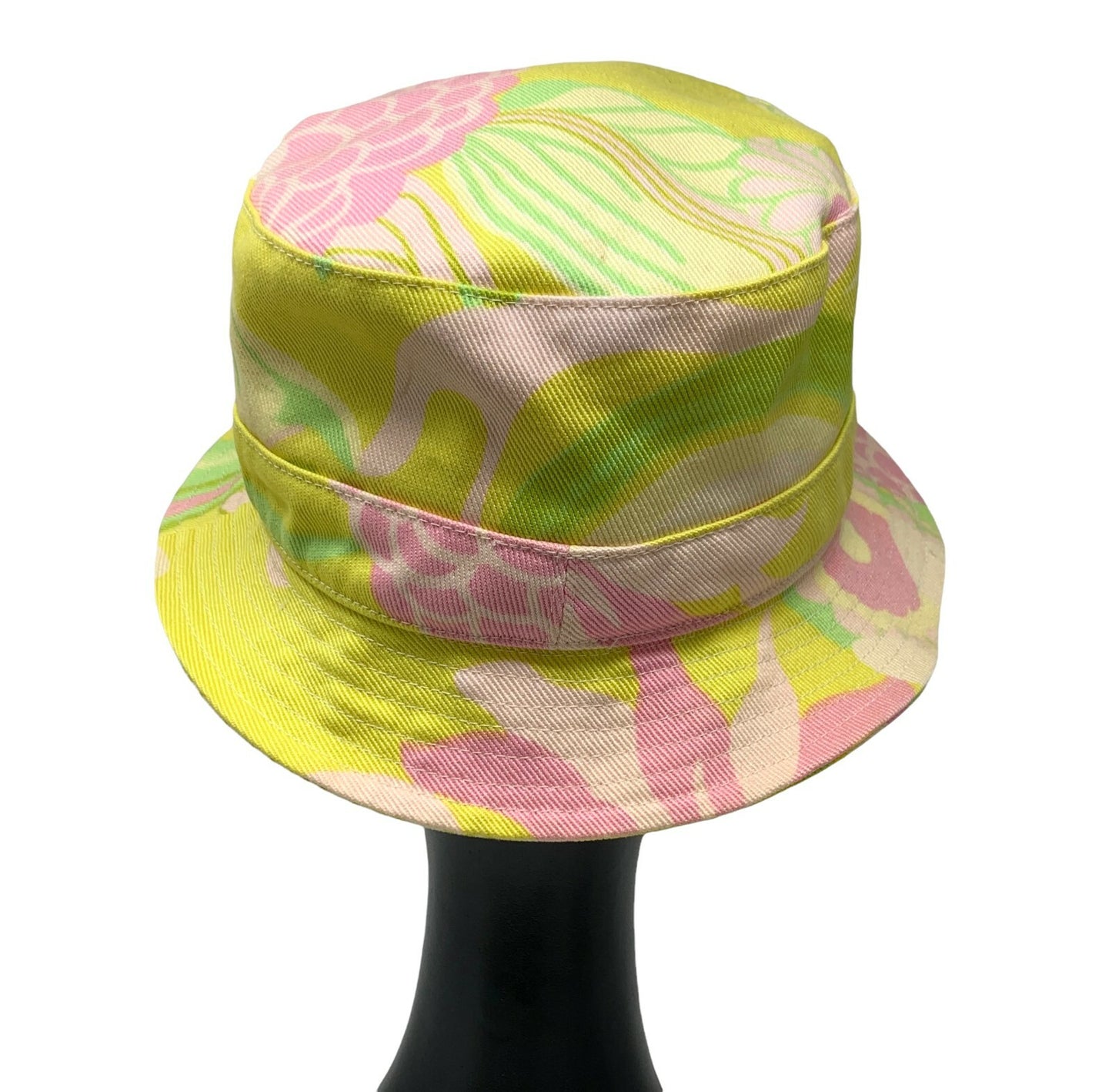 D&G DOLCE&GABBANA Vintage Logo Backet Hat Accessory #L Cotton Multicolor RankAB+